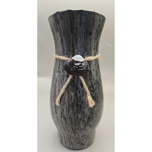 Bud Vase Art Glass Acrylic Hand Painted Sealed And Baked To Fuse Paint To Glass